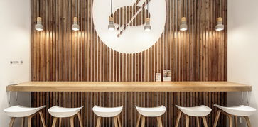 味兮餐厅 以设计品味自然本色,打造简洁明亮的就餐空间